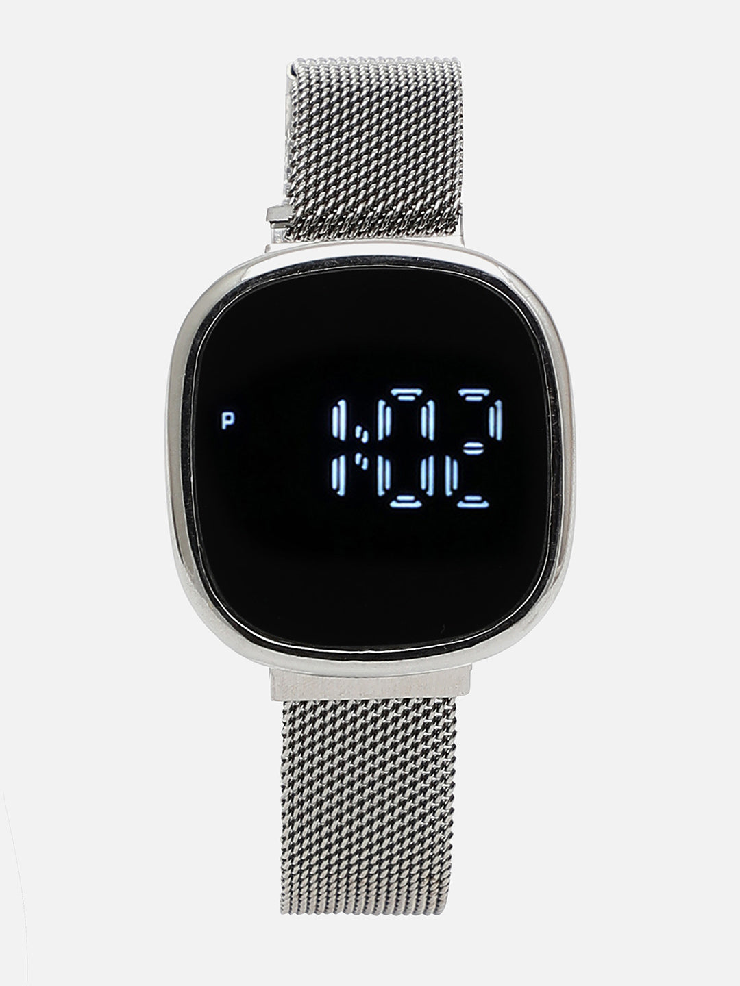 Silver Digital Watch