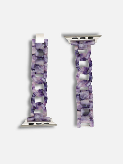 Purple Textured Apple Watch Straps