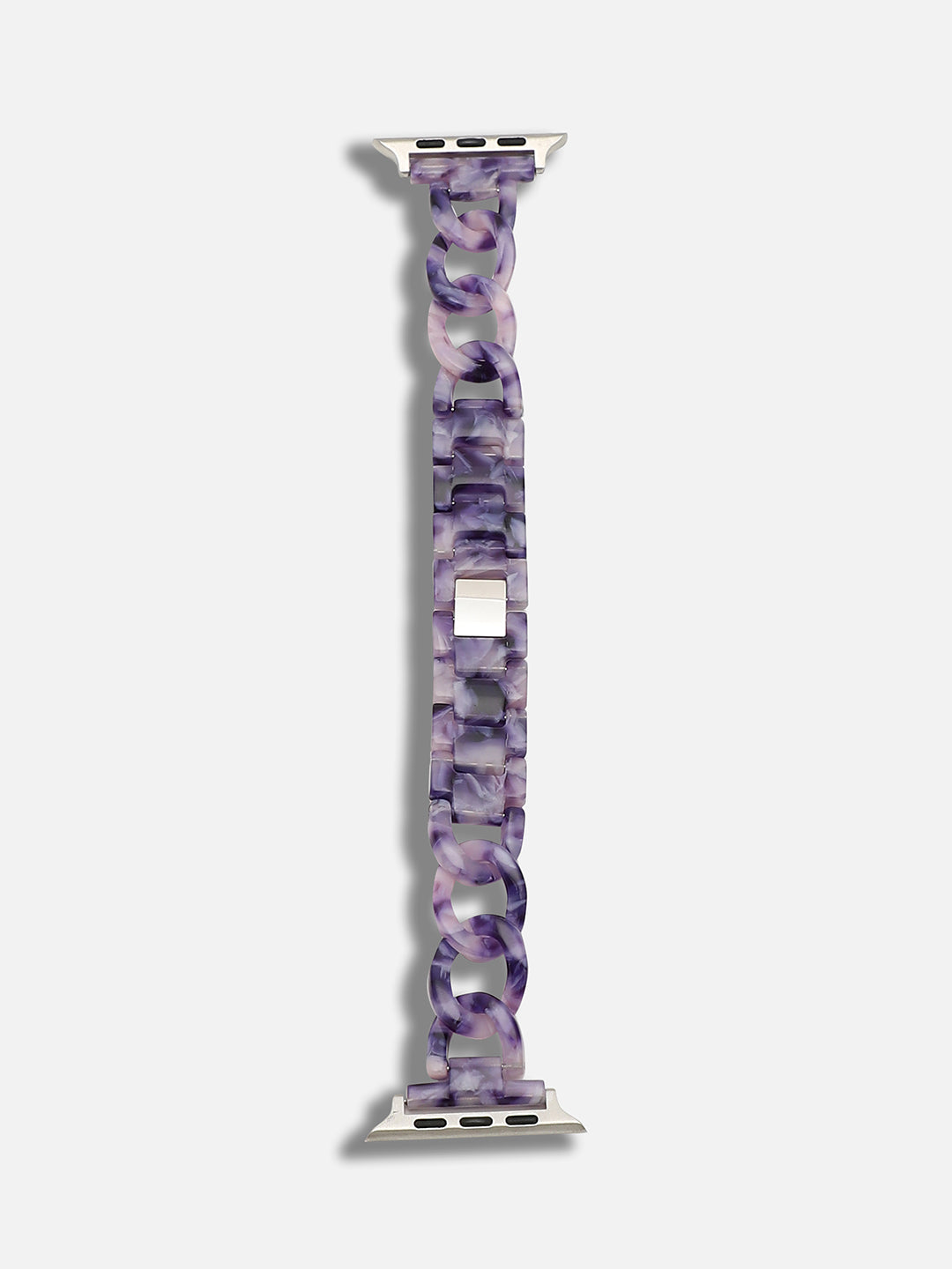 Women Purple Textured Apple Watch Straps