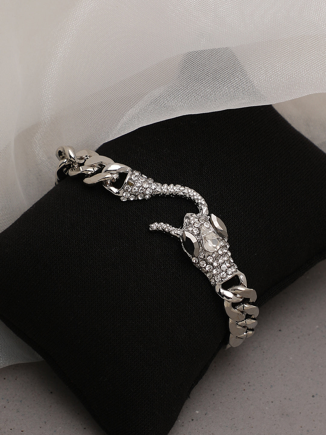 Silver Snake Bracelet