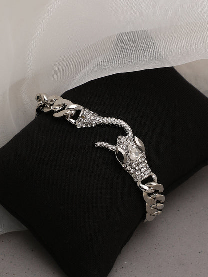 Silver Snake Bracelet