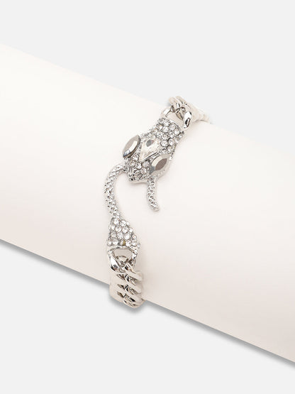 Silver Snake Bracelet