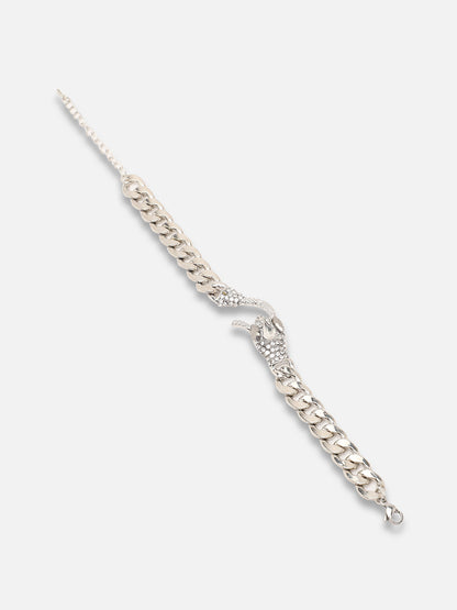 Silver Snake Bracelet