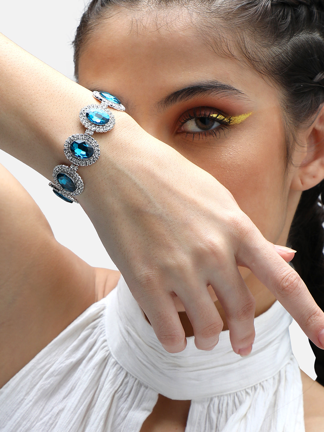 Oceanic Rhinestone Bracelet
