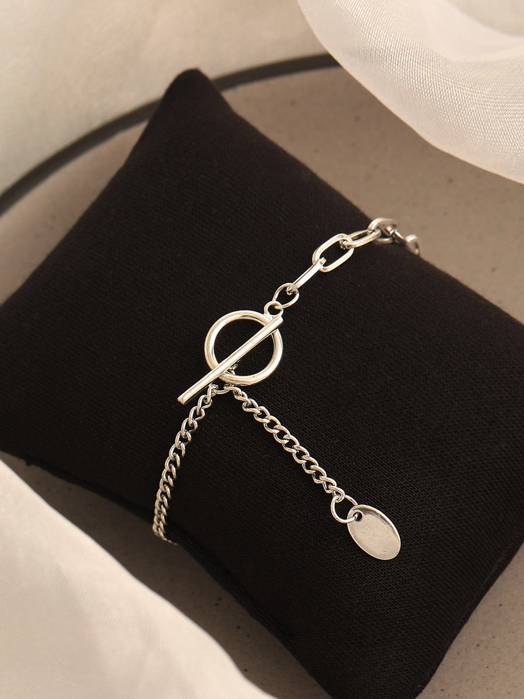 GOLD PLATED CASUAL DESIGNER LAYERED BRACELET FOR WOMEN