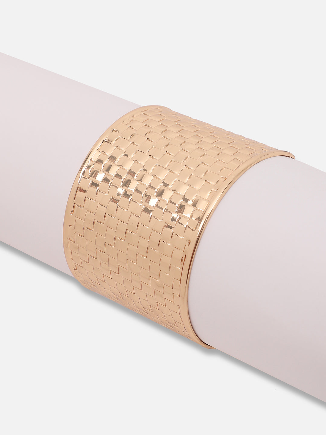 GOLD PLATED PARTY DESIGNER CUFF BRACELET FOR WOMEN