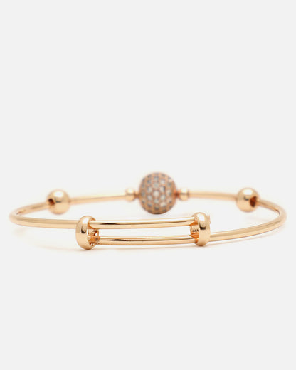 SOHI GOLD PLATED ADJUSTABLE BRACELET
