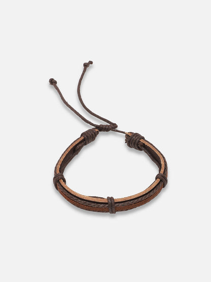 Trendy Casual Pu Leather Designer Bracelet