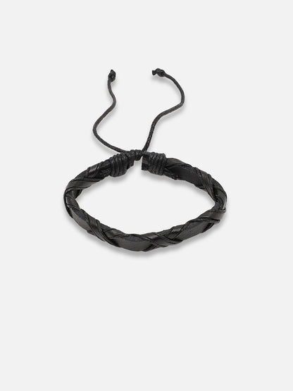TRENDY CASUAL PU LEATHER DESIGNER BRACELET FOR WOMEN