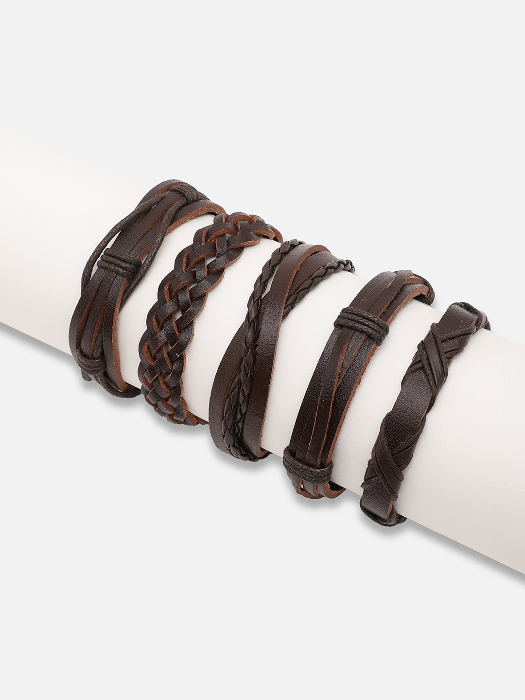 TRENDY CASUAL PU LEATHER DESIGNER BRACELET FOR WOMEN
