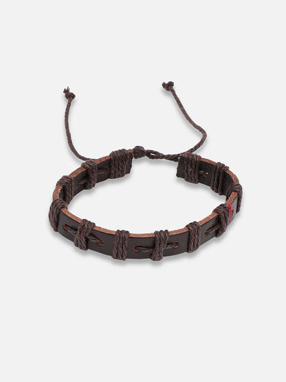 TRENDY CASUAL PU LEATHER DESIGNER BRACELET FOR WOMEN