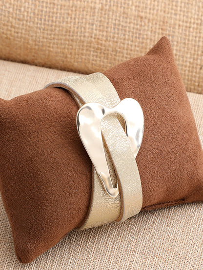 GOLD PLATED PARTY DESIGNER BRACELET FOR WOMEN