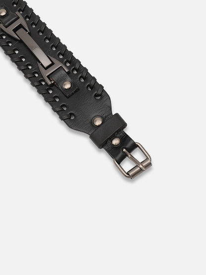 Trendy Casual Pu Leather Designer Bracelet