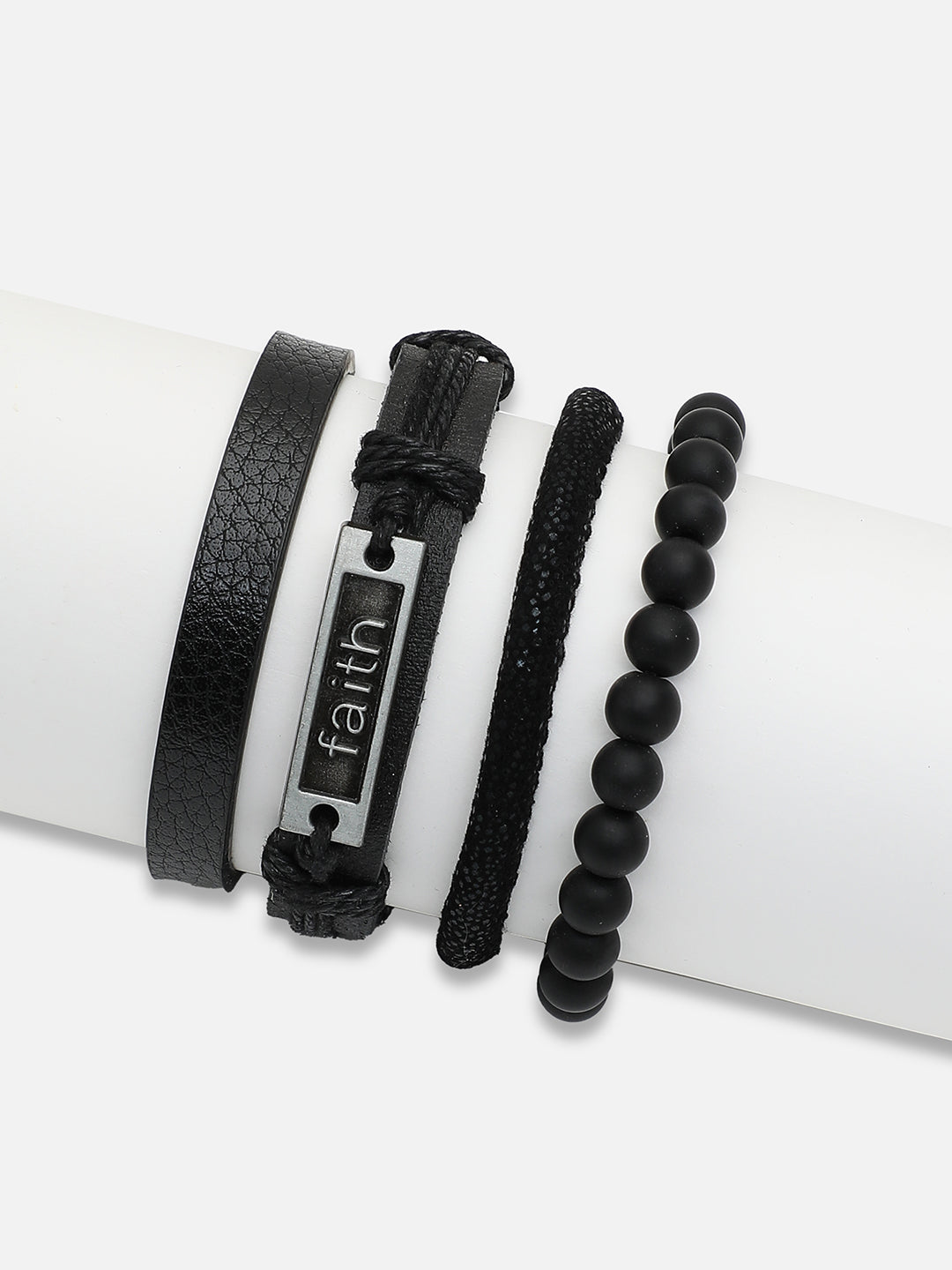 TRENDY CASUAL PU LEATHER DESIGNER BRACELET FOR WOMEN