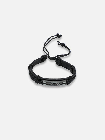 TRENDY CASUAL PU LEATHER DESIGNER BRACELET FOR WOMEN