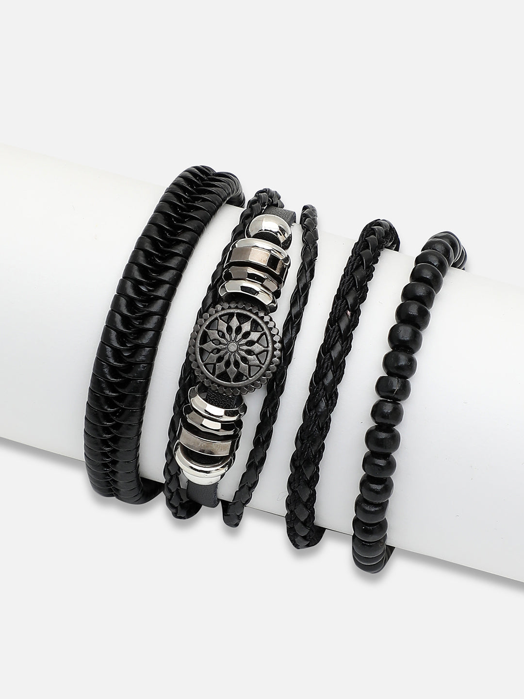TRENDY CASUAL PU LEATHER DESIGNER BRACELET FOR WOMEN