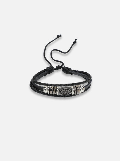 TRENDY CASUAL PU LEATHER DESIGNER BRACELET FOR WOMEN