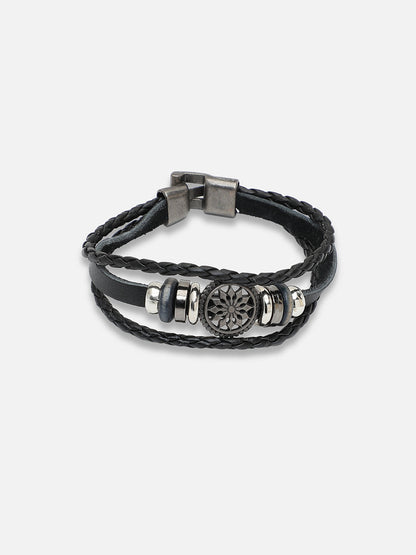 TRENDY CASUAL PU LEATHER DESIGNER BRACELET FOR WOMEN