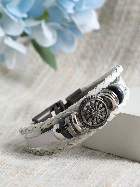 Trendy Casual Pu Leather Designer Bracelet