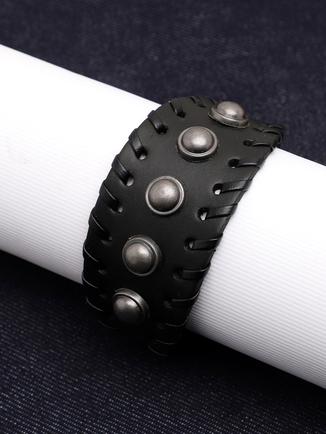 TRENDY CASUAL PU LEATHER DESIGNER BRACELET FOR WOMEN
