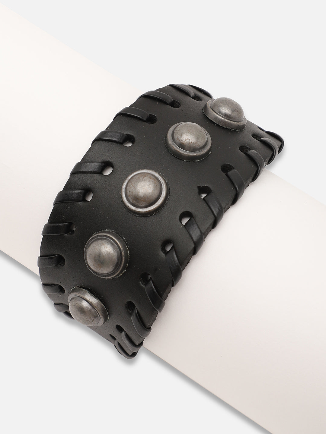TRENDY CASUAL PU LEATHER DESIGNER BRACELET FOR WOMEN