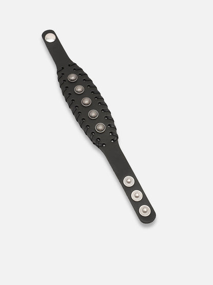 TRENDY CASUAL PU LEATHER DESIGNER BRACELET FOR WOMEN