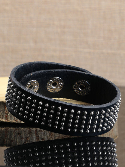 Trendy Casual Pu Leather Designer Bracelet