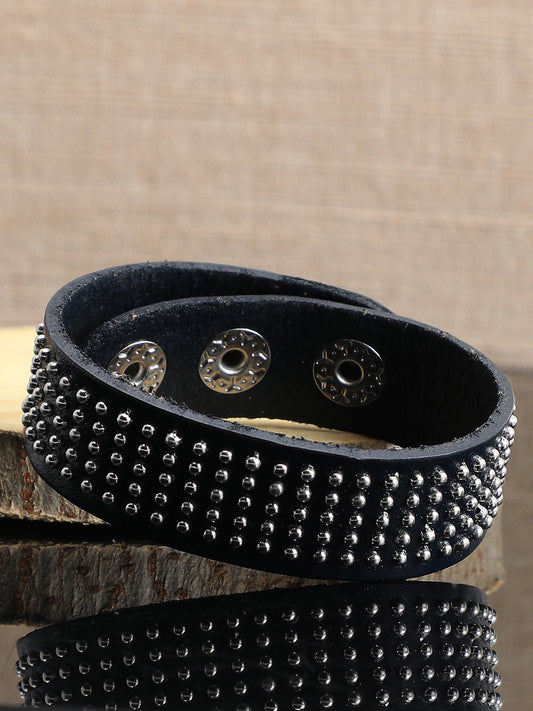 Trendy Casual Pu Leather Designer Bracelet