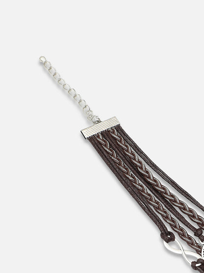 TRENDY CASUAL PU LEATHER DESIGNER BRACELET FOR WOMEN