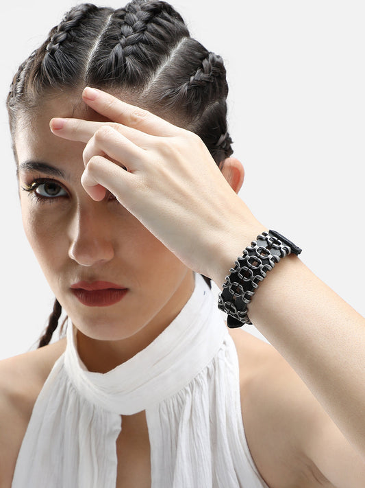 Trendy Casual Pu Leather Designer Bracelet