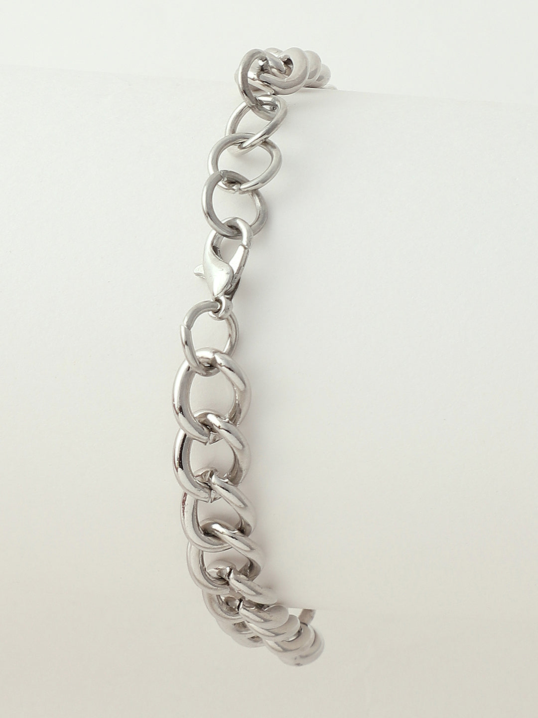 Silver Plated Designer Stone Bracelet