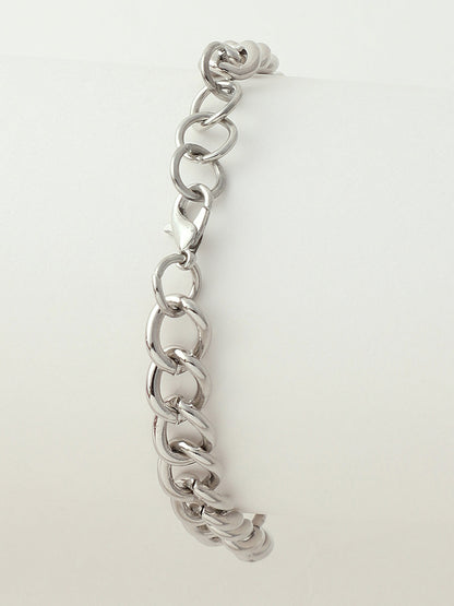 Silver Plated Designer Stone Bracelet