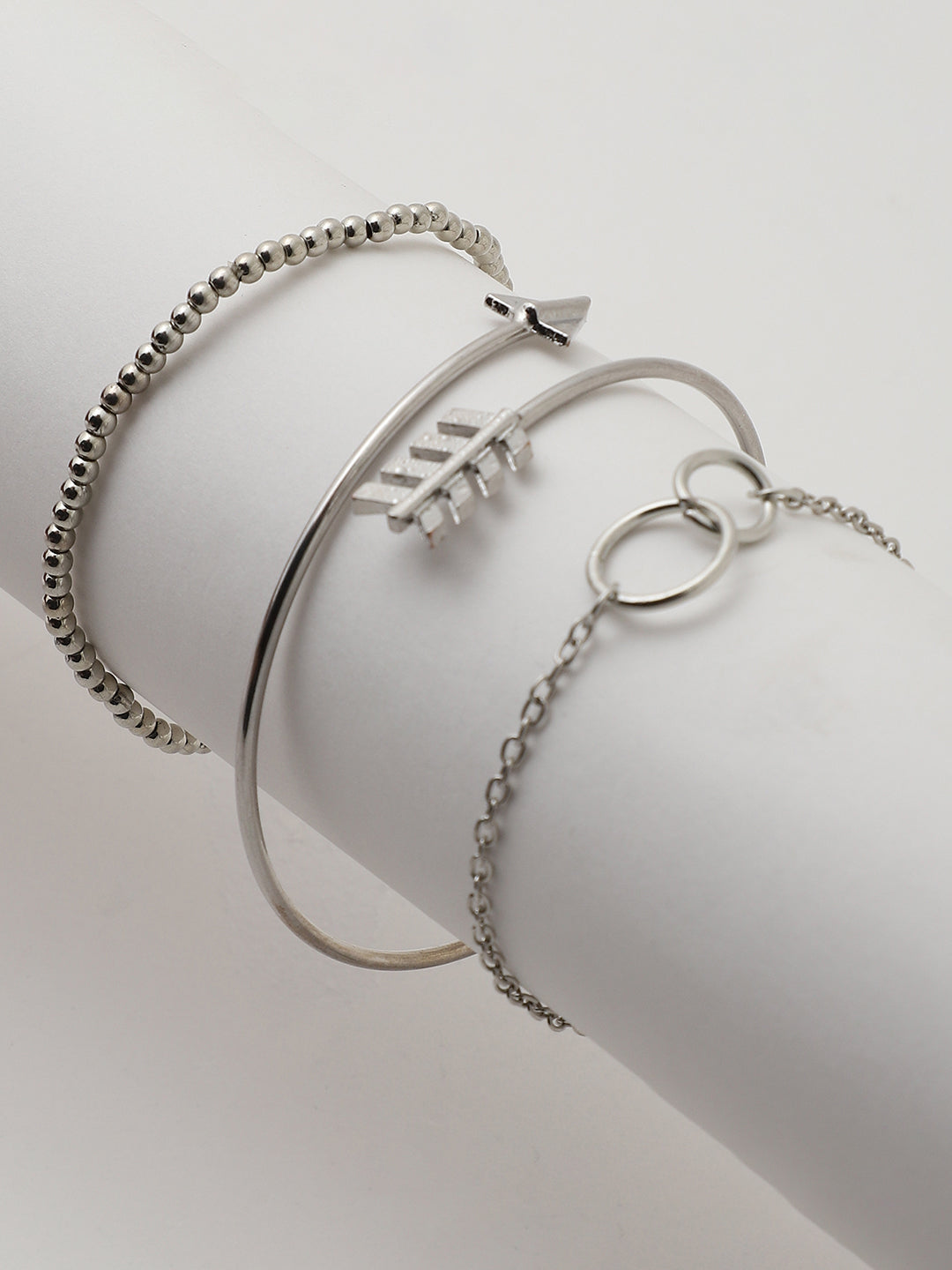 Set of 3 Gold Plated Designer Bracelet