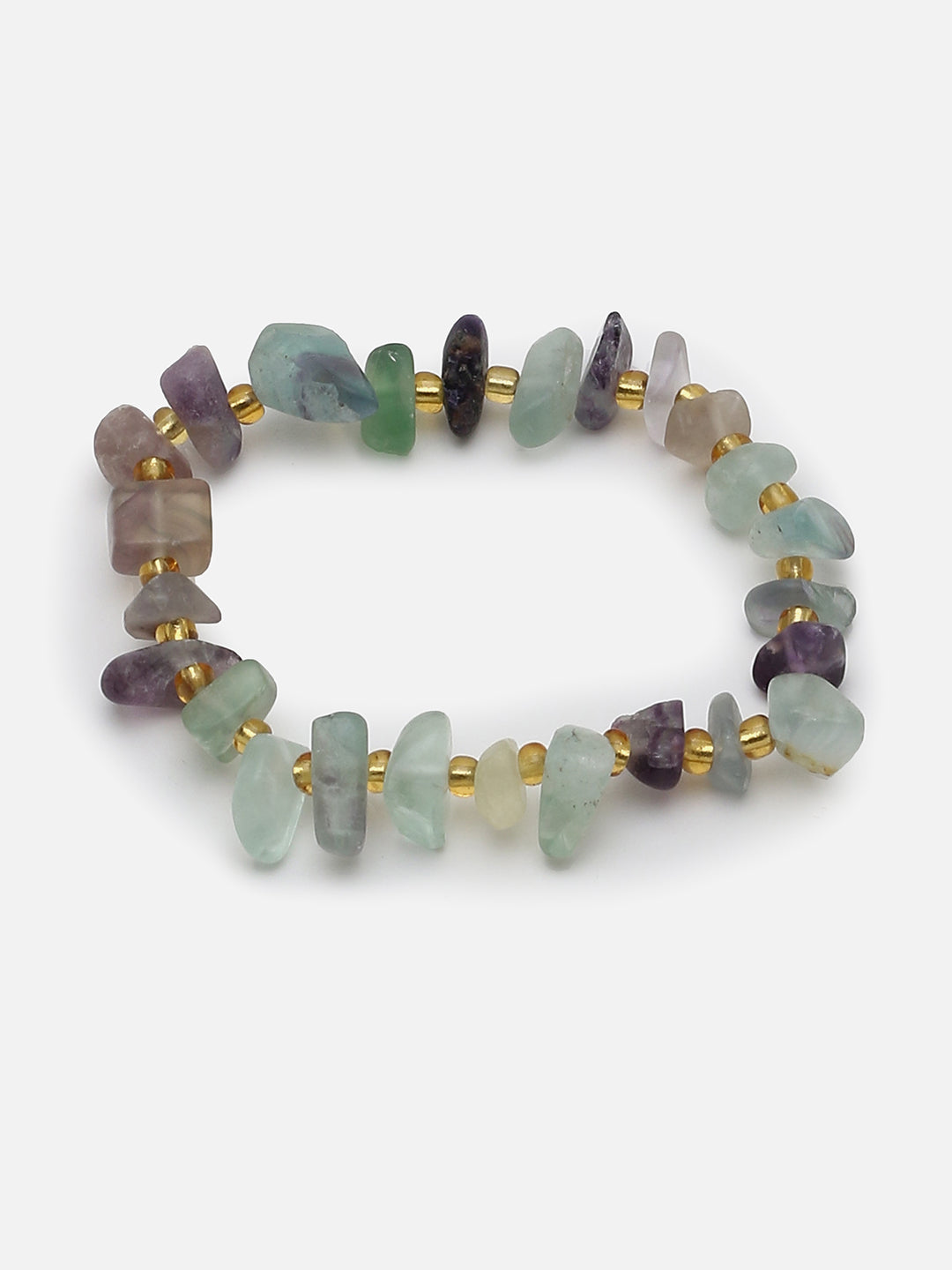 Gold Plated Designer Stone Bracelet