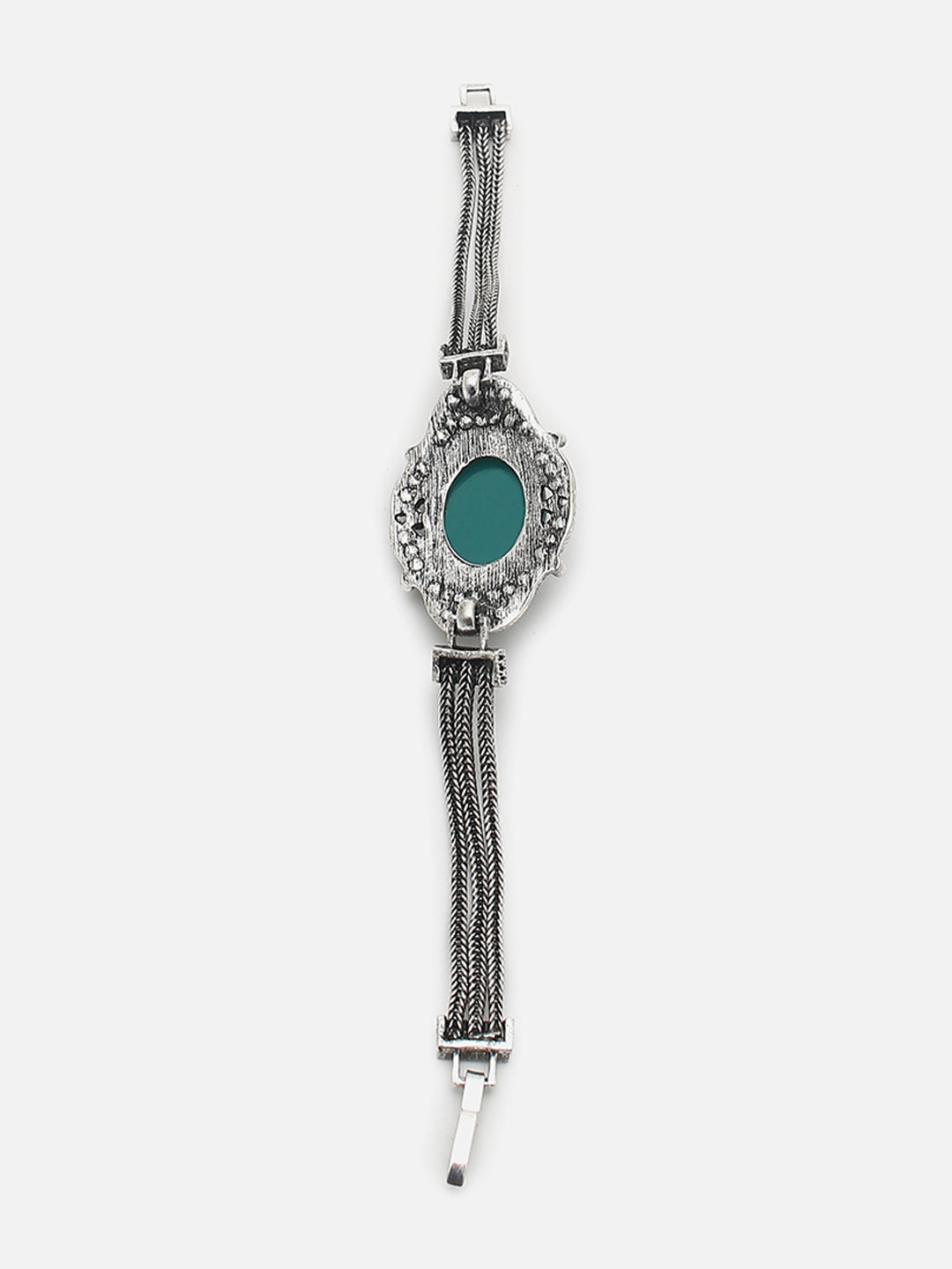 Gold Plated Designer Stone Bracelet