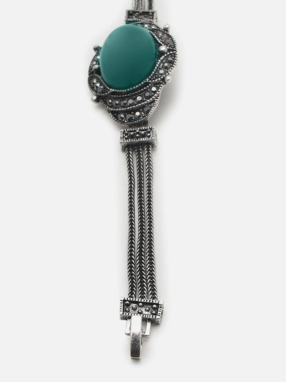 Gold Plated Designer Stone Bracelet