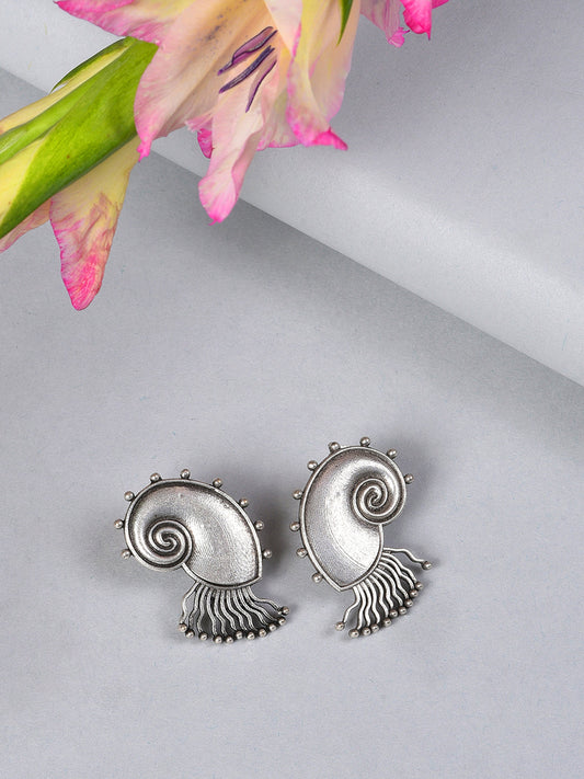 SILVER STUD EARRING