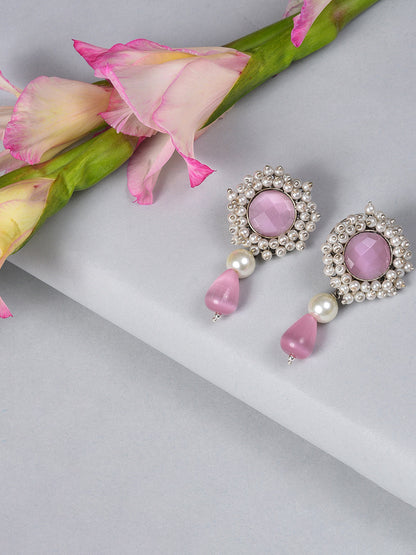 LILAC DROP EARRING