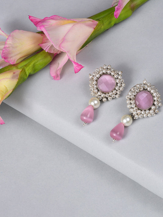 LILAC DROP EARRING