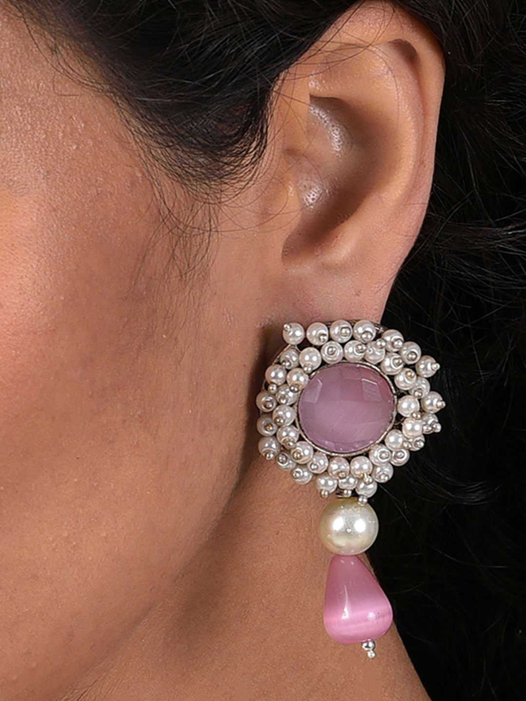 LILAC DROP EARRING