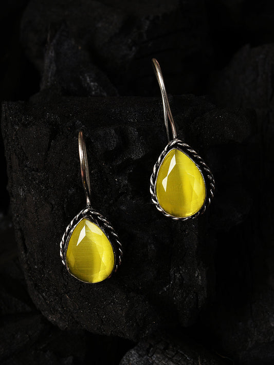 YELLOW DROP EARRING