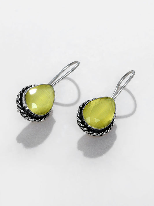 YELLOW DROP EARRING