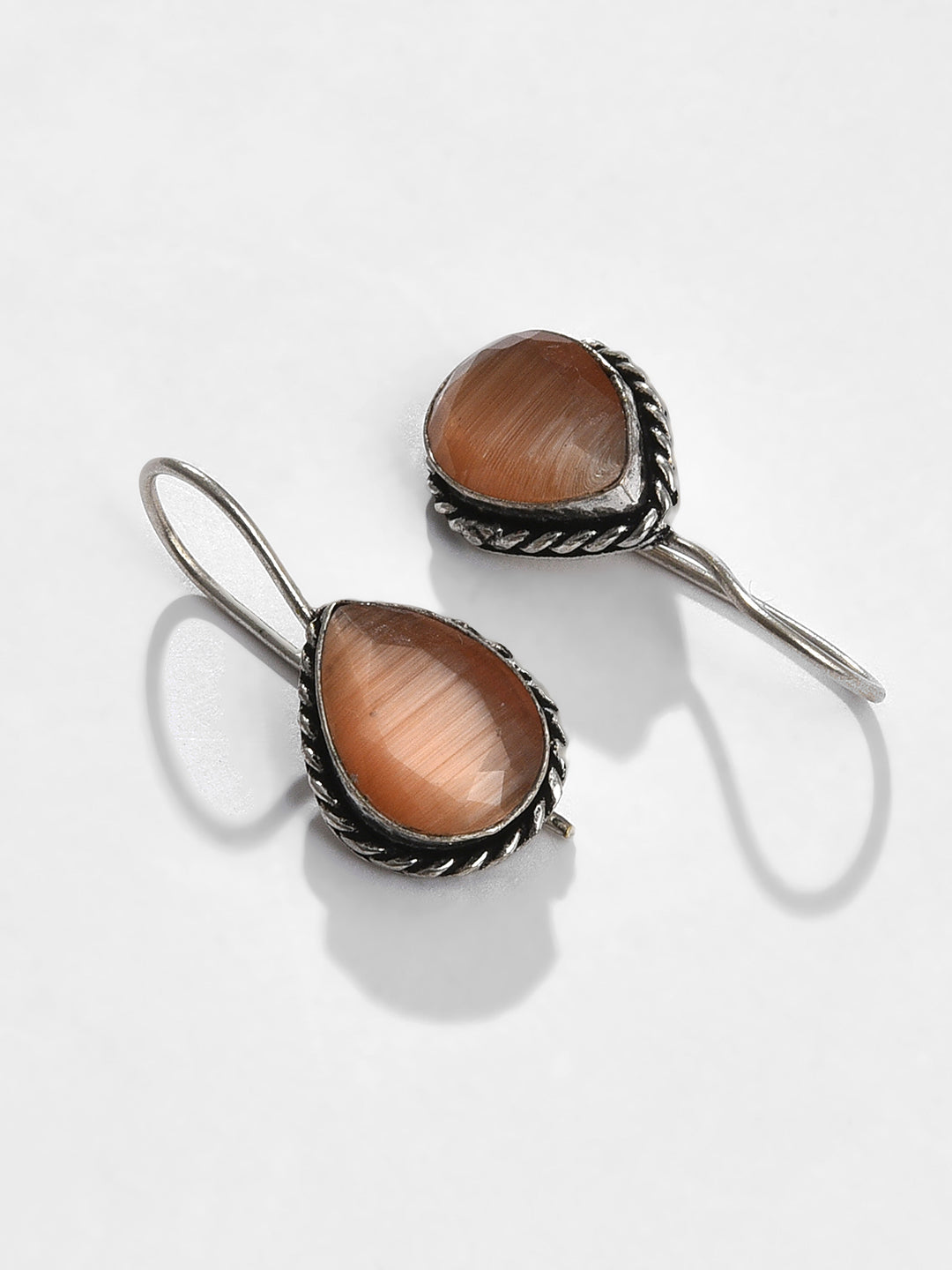 ORANGE DROP EARRING