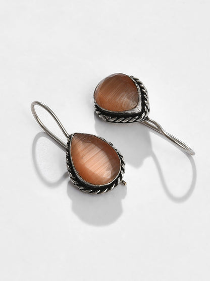 ORANGE DROP EARRING