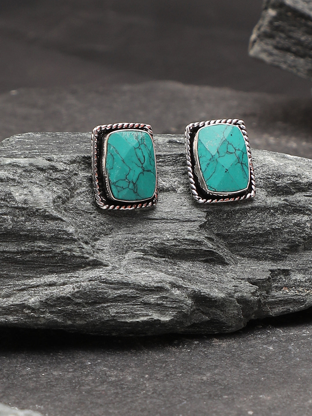 TURQUOISE STONE EARRINGS FOR WOMEN & GIRLS
