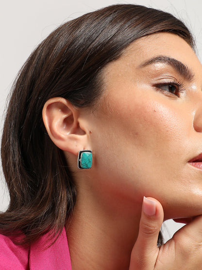 TURQUOISE STONE EARRINGS FOR WOMEN & GIRLS