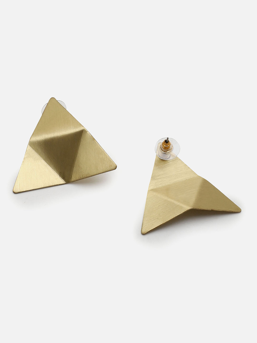 SOHI GOLD PLATED CONTEMPORARY EARRINGS