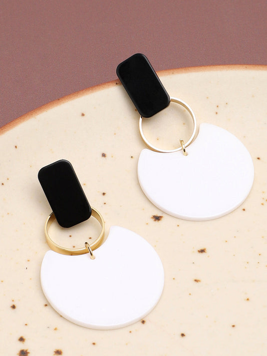 GOLD PLATED PARTY DESIGNER DROP EARRING FOR WOMEN