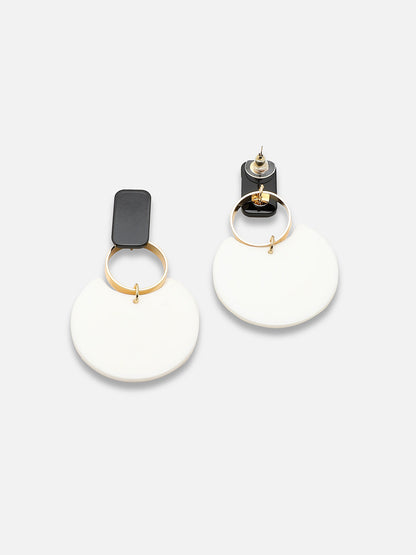 GOLD PLATED PARTY DESIGNER DROP EARRING FOR WOMEN