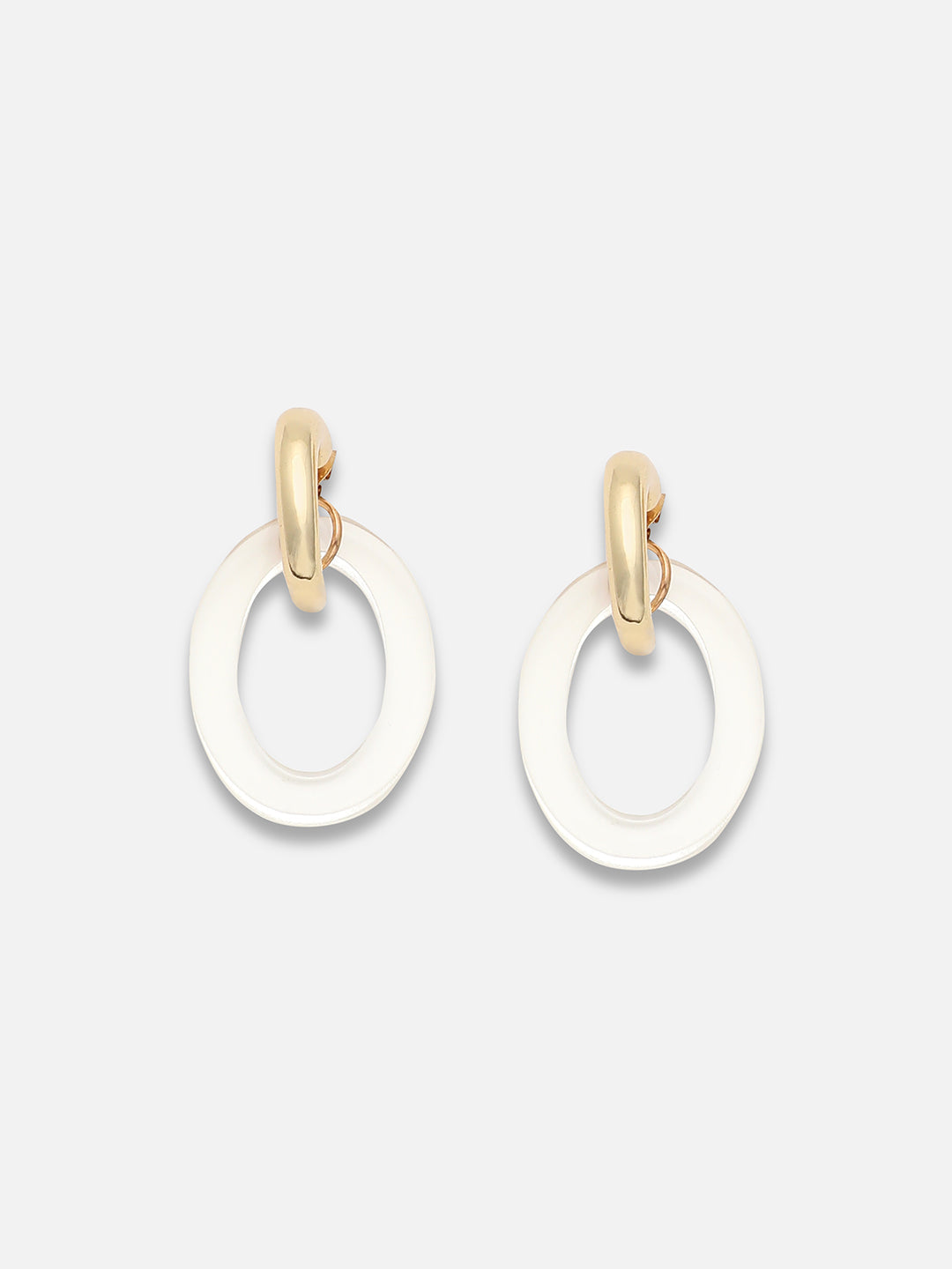 GOLD PLATED PARTY DESIGNER DROP EARRING FOR WOMEN